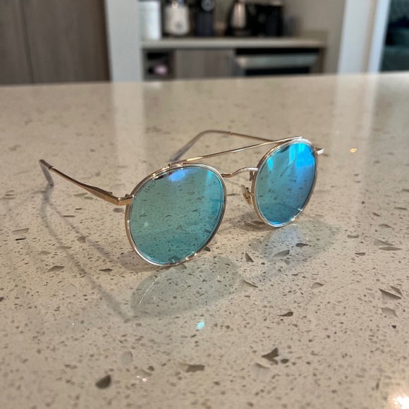 Women's Round Polarized Sunglasses - Picture 1 of 4
